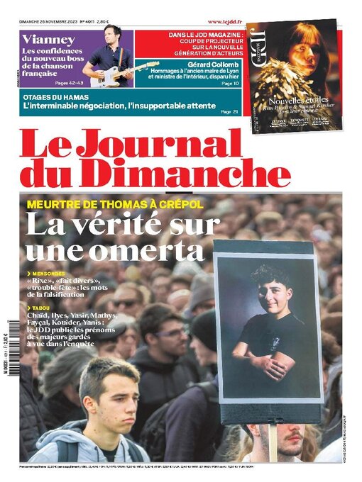 Title details for Le Journal du dimanche by Lagardere Media News - Wait list